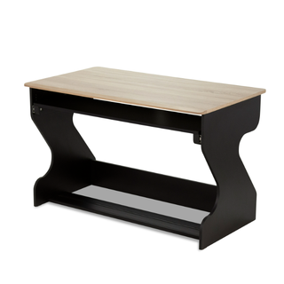 Zaor Miza Junior Flex Oak Standard Desk Black Oak