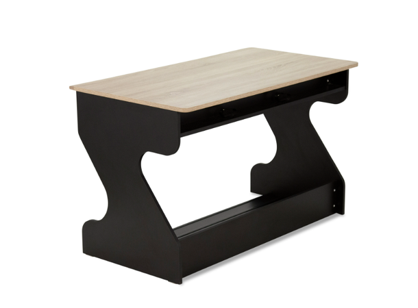 Zaor Miza Junior Flex Oak Standard Desk Black Oak