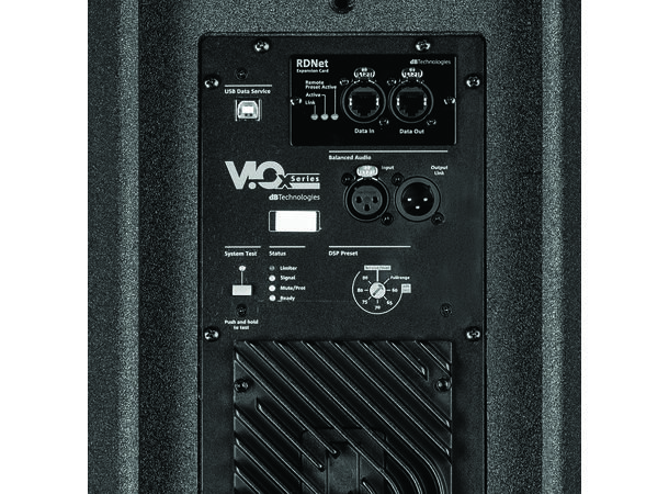 dB Technologies VIO X315 aktiv 1400W RMS 3-way point-source, SPL137dB, FIR filter