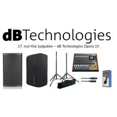17. mai Klar Lydpakke – dB Technologies OPERA 15