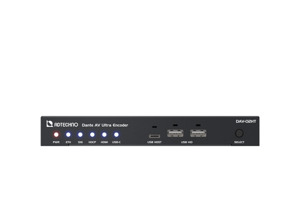 ADTECHNO DAV-02HT Dante AV Ultra Encoder Dante AV Ultra Encoder 