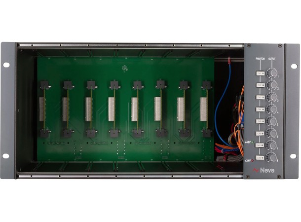 AMS NEVE 8-SLOT 1073/1084 RACK 8-MODULE, 5U RACK (EMPTY) 