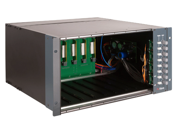 AMS NEVE 8-SLOT 1073/1084 RACK 8-MODULE, 5U RACK (EMPTY) 