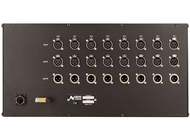 AMS NEVE 8-SLOT 1073/1084 RACK 8-MODULE, 5U RACK (EMPTY) 