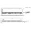 A.A 2x48x1RU (48P-12A/TYPE 3) NN 2x48 bantam pathbay, rear solder type