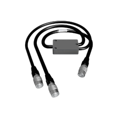 Audioroot Hirose 4 pin M to 2 x Hirose M plug Y splitter cable - 60cm long
