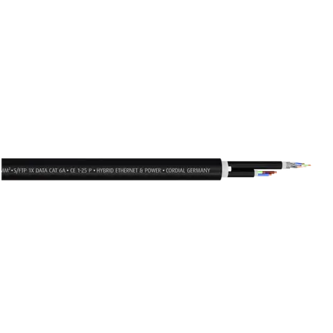 Cordial Hybrid Power + ethernet CE 1-25 P BLACK 250