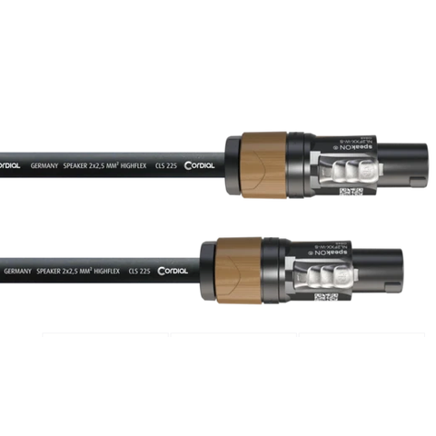 Cordial SPEAKON 2 h&#248;yttalerkabel M-M 20m PEAK CPL  Speakon M-M, 4 pol 2,5mm2