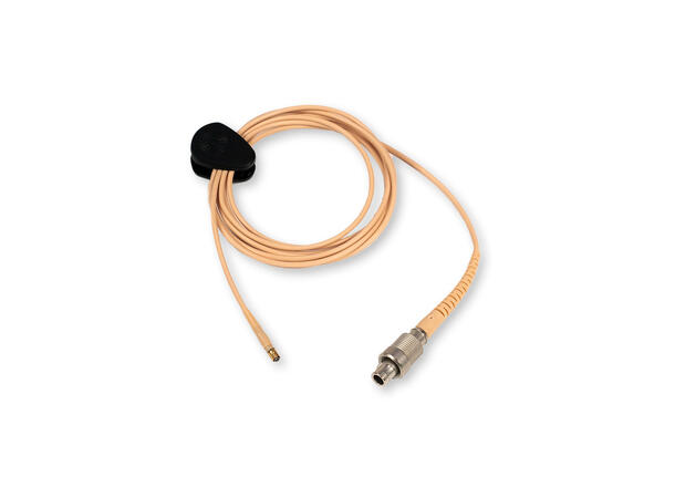 DPA Microphone Cable Headset S2 Connector, Beige, 3-pin LEMO 