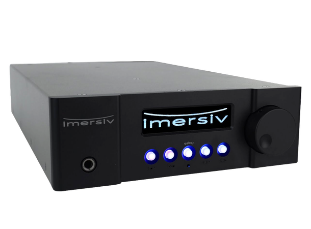 Imersiv D-1 HDR-A DAC black Stereo multi-path D-til-A DAC 