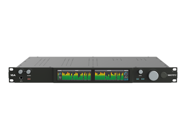 MOTU 16A Audio interface TB4/USB (2025) 32/34 IO, UltraDAC, TB/USB med DSP 
