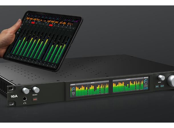 MOTU 16A Audio interface TB4/USB (2025) 32/34 IO, UltraDAC, TB/USB med DSP 
