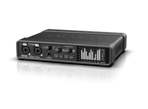 MOTU OctaLite Lydkort & 8 kanals preamp Fjernstyrbar, standalone expander, DSP 