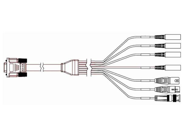 Merging HAPI HORUS SYNC CABLE (LTC/MTC/MIDI/Vid Ref IO) 