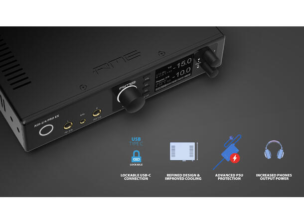 RME ADI-2/4 Pro EX ADDA konverter Ultra-Fidelity PCM/DSD 768 kHz AD/DA 