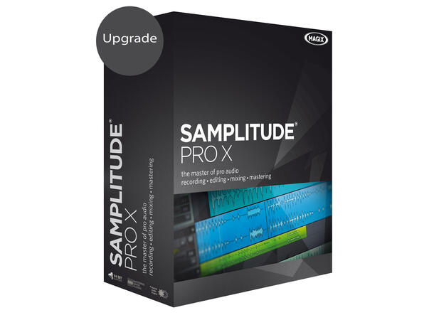 Samplitude Pro X Upg fra eldre versjoner Oppgradering fra Samplitude 8,9 & 10