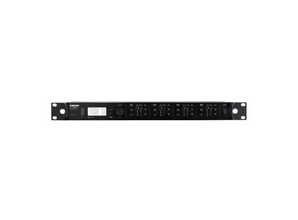 Shure ULXD4Q H51 (534-598Mhz) Quad Digital Wireless Receiver 