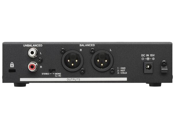Tascam RX-BT10 MK2 Professional Bluetooth Audio Receiver 
