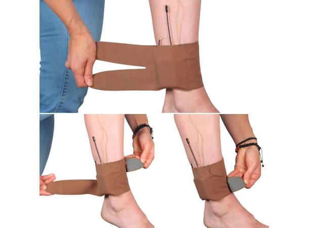 URSA ANKLE Strap - With Split End Caramel - With Split End 