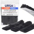 URSA Furry Strips - Black Pack of 9 - Black