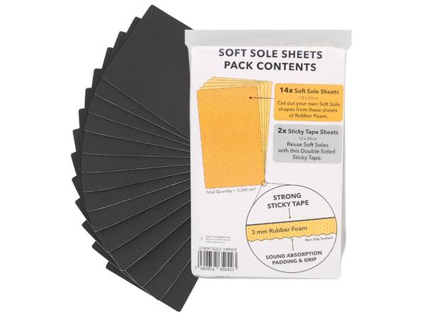URSA Soft Soles 14 Sheets - Black 