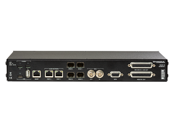 Direct Out ACE MILAN Smart Lydplatform AES, Analog, Milan, MADI SFP IO -3 modus 