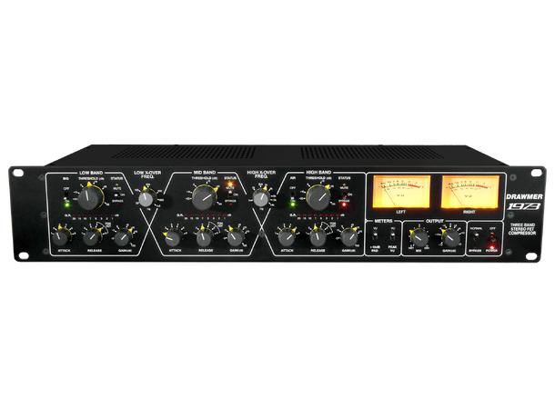 Drawmer 1973 Three Band Stereo FET Compressor 