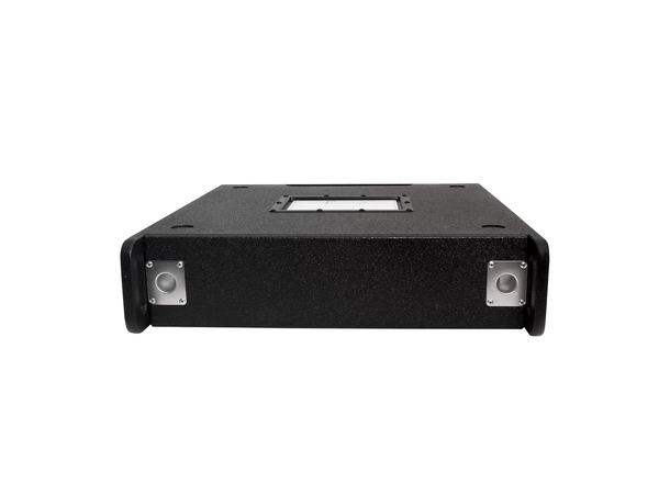 ELUMEN8 Wooden Rack 2U 19", Sort 