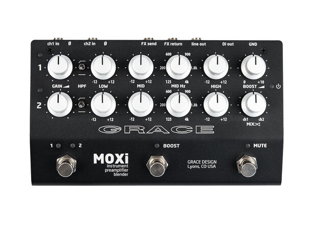 Grace Design MOXi 2-channel instrument preamp/blender 