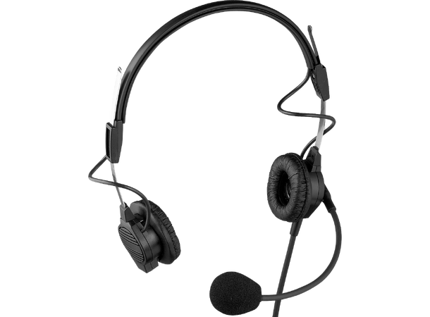 RTS PH-44R5, tosidig headset XLR5M 