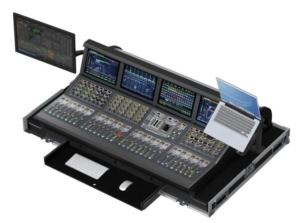 Santosom Mixer Flight case PRO-3 S6L-32D Avid S6L-32D Control Surface 