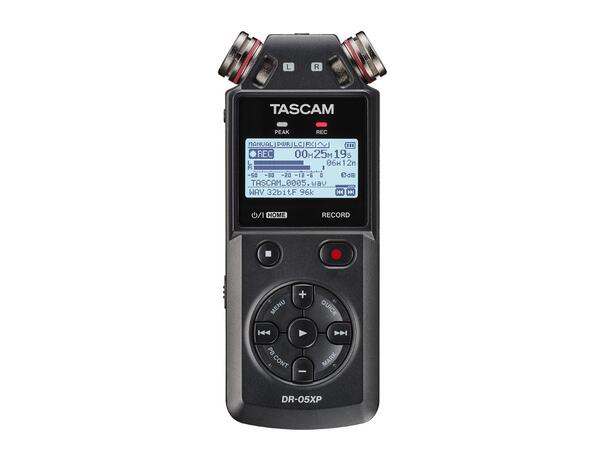 TASCAM DR-05XP handheld stereo recorder Handheld Recorder 2-Ch, 32-Bit Float 
