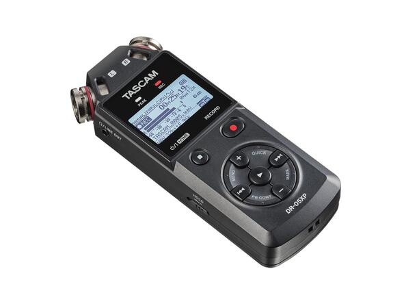 TASCAM DR-05XP handheld stereo recorder Handheld Recorder 2-Ch, 32-Bit Float 