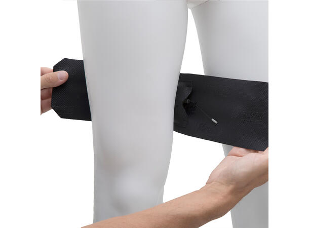 Viviana Straps Extreme – THIGH Black - Low Profile 