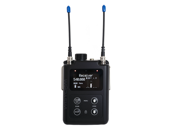 Wisycom MPR60 In Ear Receiver Wideband True Diversity 