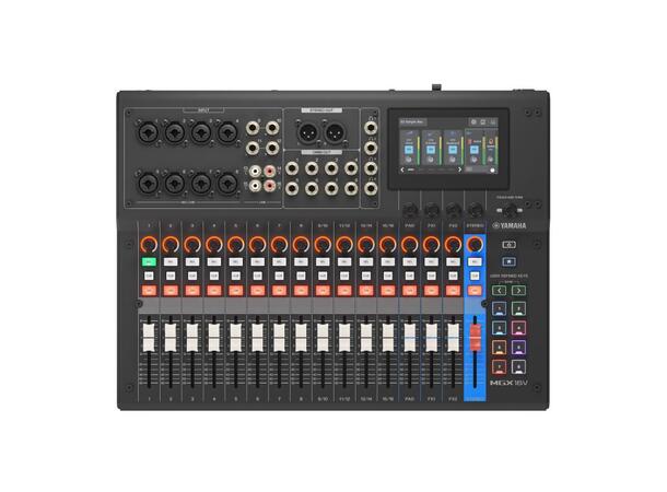 YAMAHA MGX16V, Black, 22-Channel Digital Mixing Console w Video Interface 