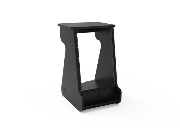 Zaor MIZA Rack 16 MKII Black 16 unit MKII Anniversary med skuff 