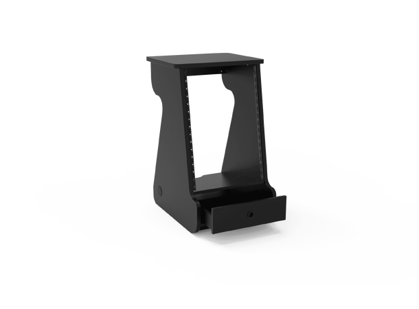 Zaor MIZA Rack 16 MKII Black 16 unit MKII Anniversary med skuff 