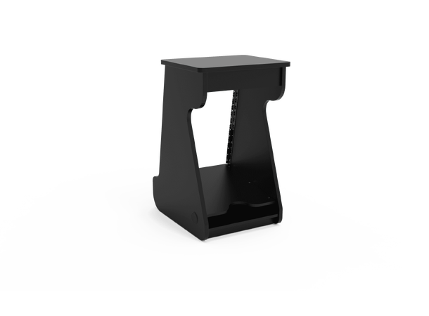 Zaor MIZA Rack 16 MKII Black 16 unit MKII Anniversary med skuff 