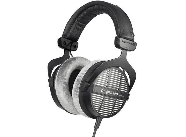 Beyerdynamic DT990 Pro 80 OHM 5 - 35,000 Hz, 80 ohm, åpen hodetelefon 