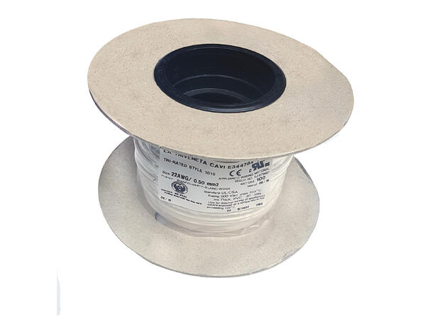 Contacta CABLE-2.5TRI-WH BI 2.5mm sq Tri-Rated Round PVC Cable 
