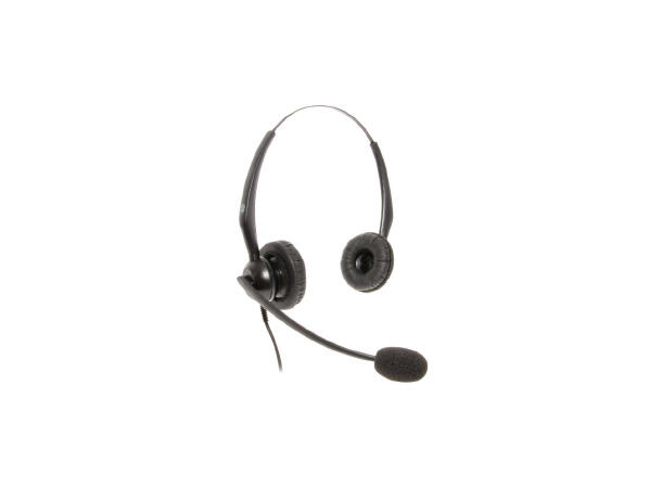 Contacta RJ11 2 Ear Headset and Microphone 
