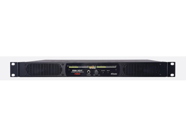 FOSTEX RM-3DT Rack-Mount Monitor Dante Audio Network Function 