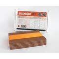 Hide-a-mic Silencer Set, 2x3 sheets Brown precut foam pads with adhesive