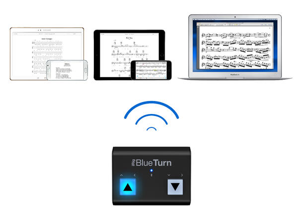 IK Multimedia IRig Blueturn Bluetooth "page turner" 