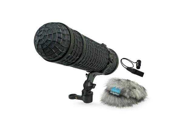 Radius Mini-ALTO 280, RAD-2 Kit with 3-Pin XLR Cable, grey Fur 