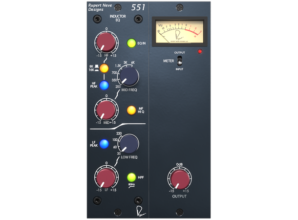 Rupert Neve 551 Inductor EQ Plugin AAX, AU eller VST3 