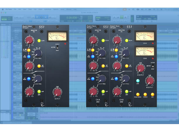 Rupert Neve 551 Inductor EQ Plugin AAX, AU eller VST3 