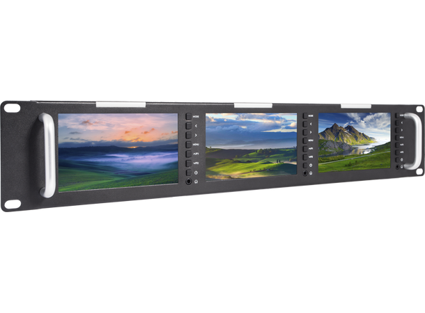 SEETEC Monitor monitor T51 Triple 5" 2RU 800×480 Broadcast LCD 