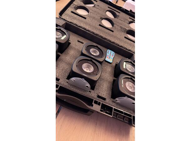 SnowBATPACK Pro Quad 1 6 x SnowBAT1 + koffert + fjernkontroll 